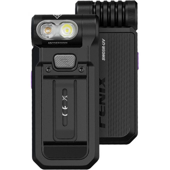 Фонарь FENIX SW05R-UV черный SW05R-UVbk Фонарь FENIX SW05R-UV черный SW05R-UVbk